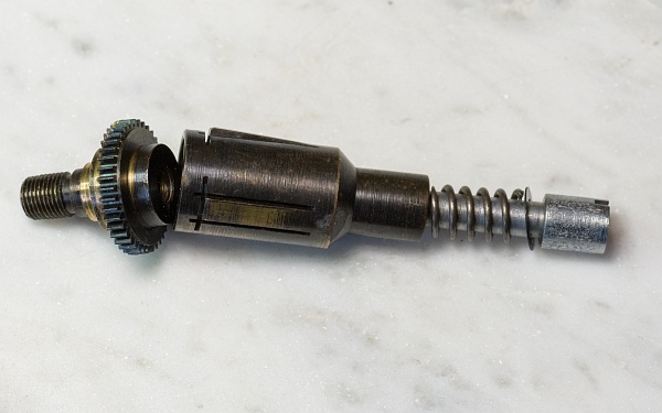 Spannknopf